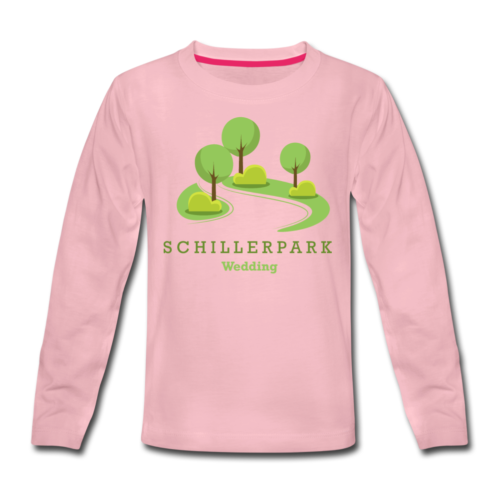 Schillerpark - Kinder Langarmshirt - Hellrosa