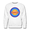 Wedding Retro - Männer Premium Sweatshirt - Weiß