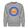Wedding Retro - Männer Premium Sweatshirt - Grau meliert