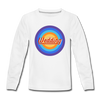 Wedding Retro - Kinder Langarmshirt - Weiß