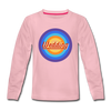 Wedding Retro - Kinder Langarmshirt - Hellrosa