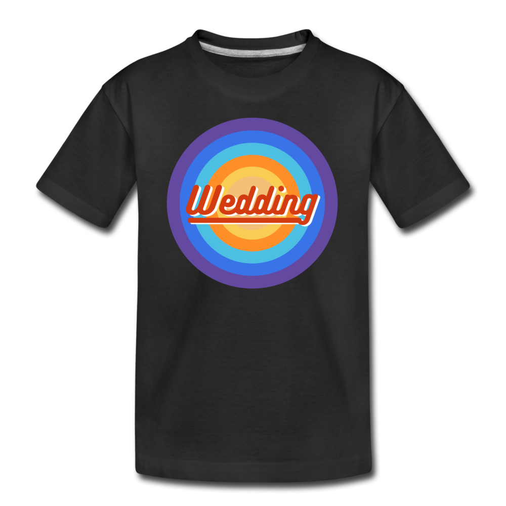 Wedding Retro - Teenager Premium T-Shirt - Schwarz