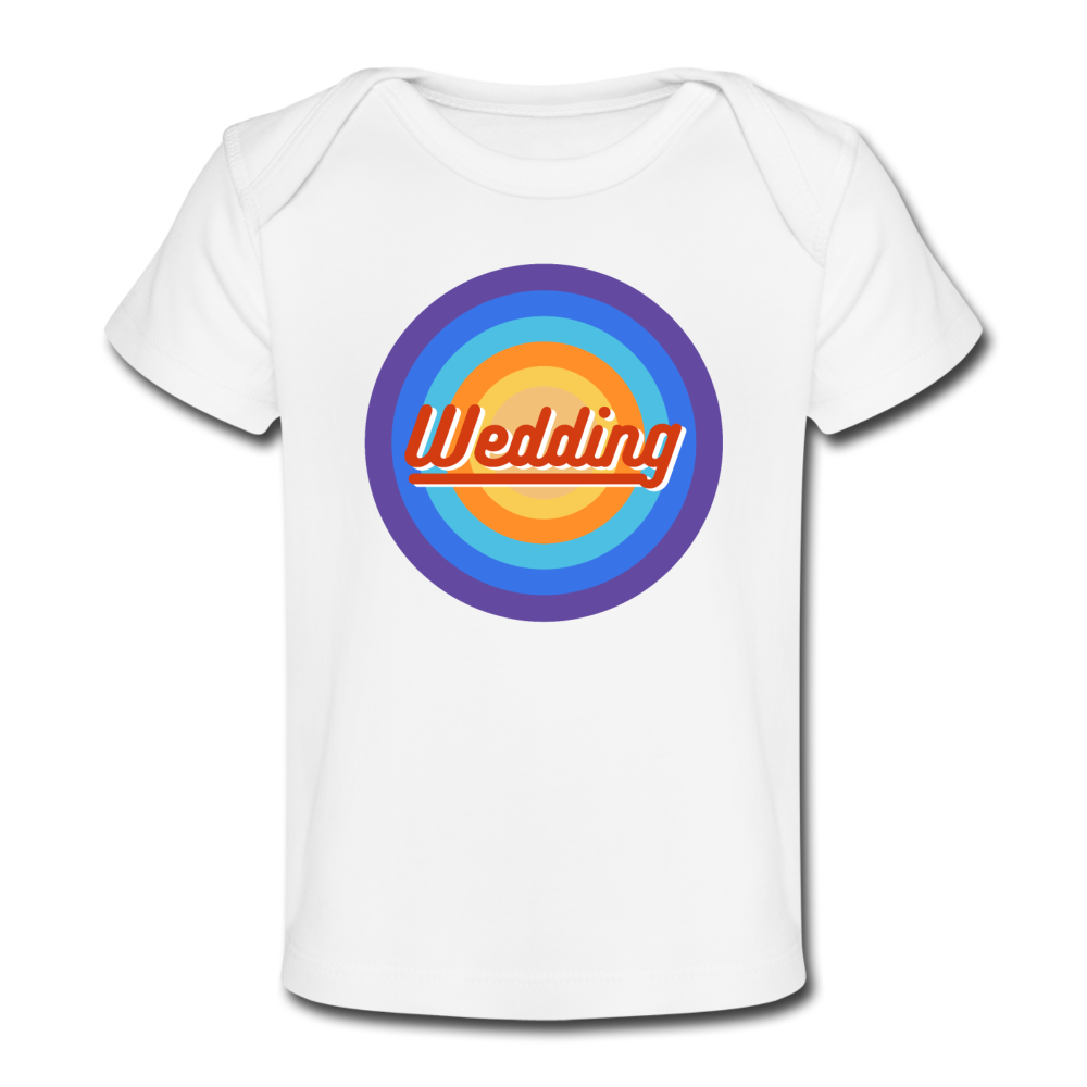Wedding Retro - Baby Bio T-Shirt - Weiß