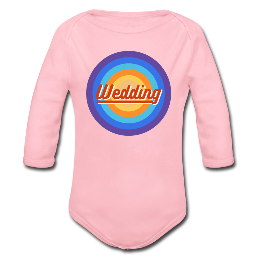 Wedding Retro - Bio-Langarmbody - Hellrosa