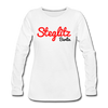 Steglitz Berlin - Frauen Premium Langarmshirt - Weiß