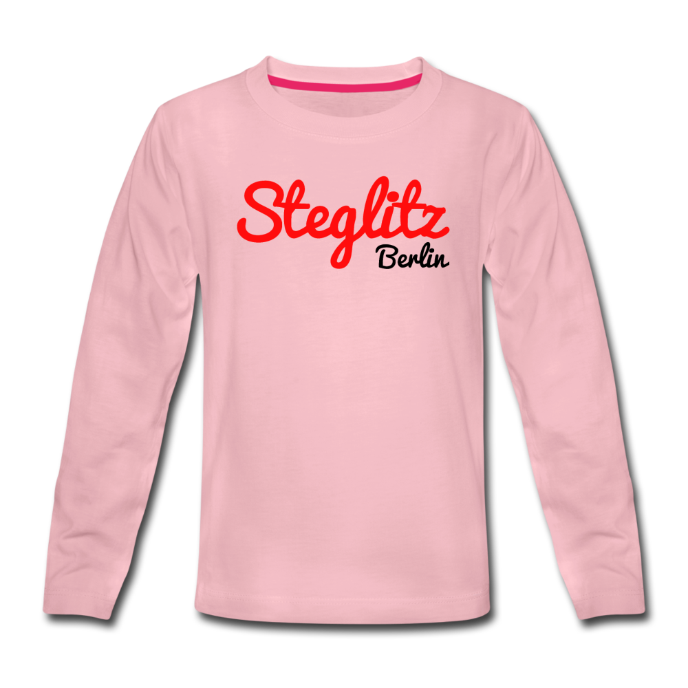 Steglitz Berlin - Kinder Langarmshirt - Hellrosa