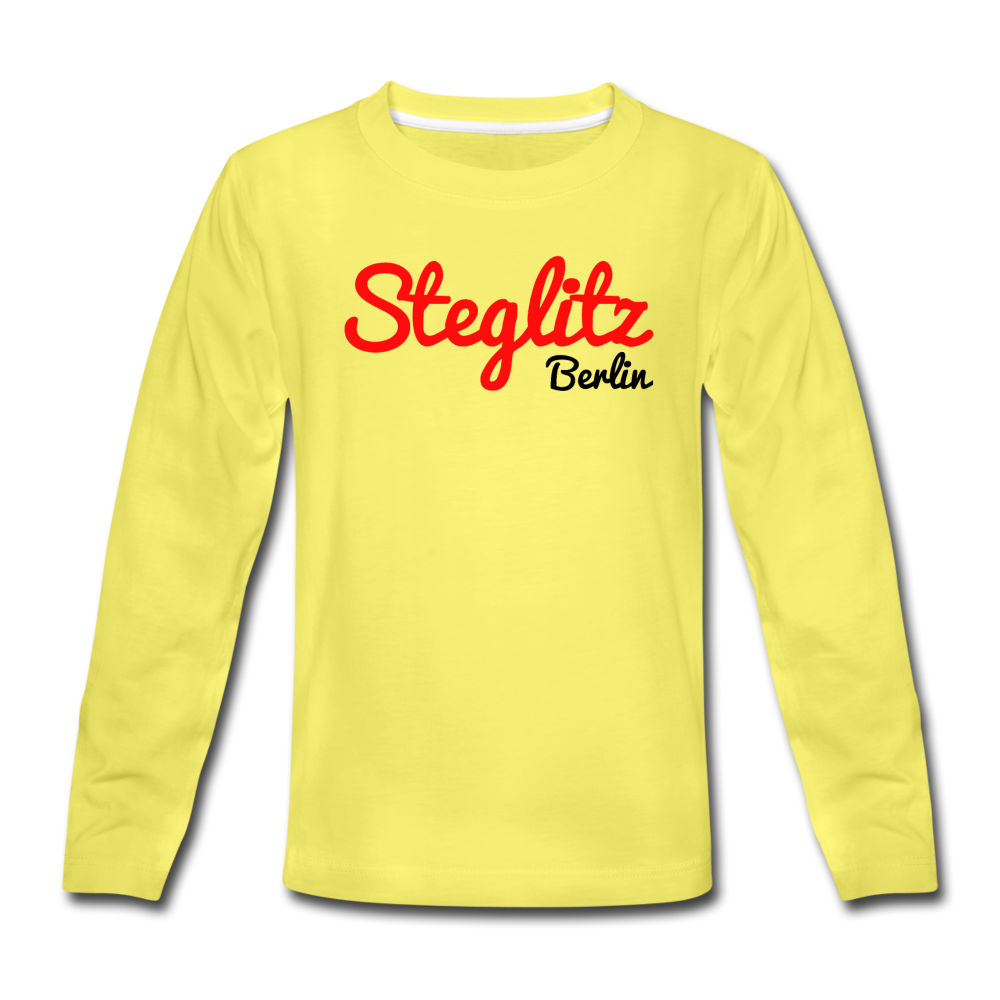 Steglitz Berlin - Kinder Langarmshirt - Gelb