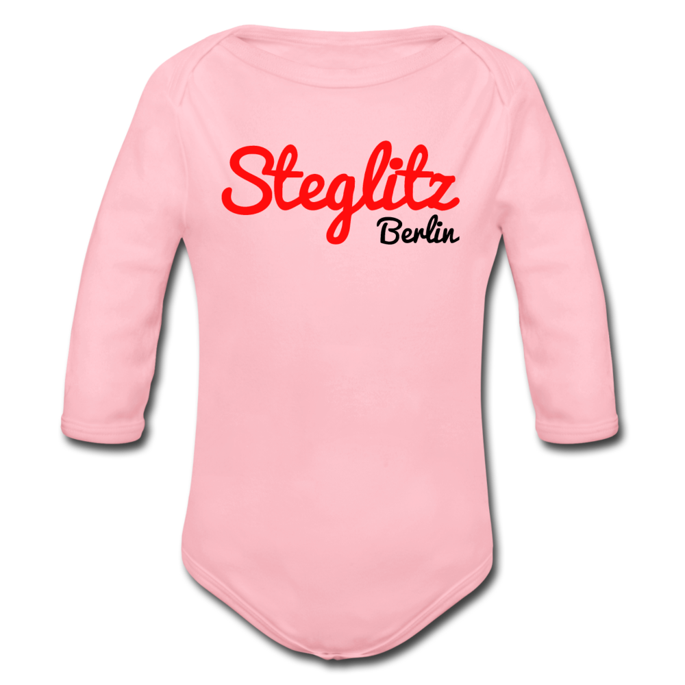 Steglitz Berlin - Bio-Langarmbody - Hellrosa