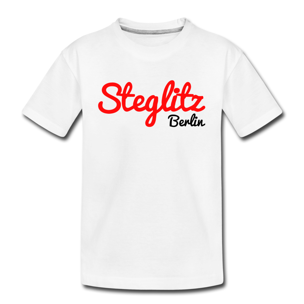 Steglitz Berlin - Teenager Premium T-Shirt - Weiß