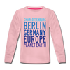 Charlottenburg - Earth - Kinder Langarmshirt - Hellrosa
