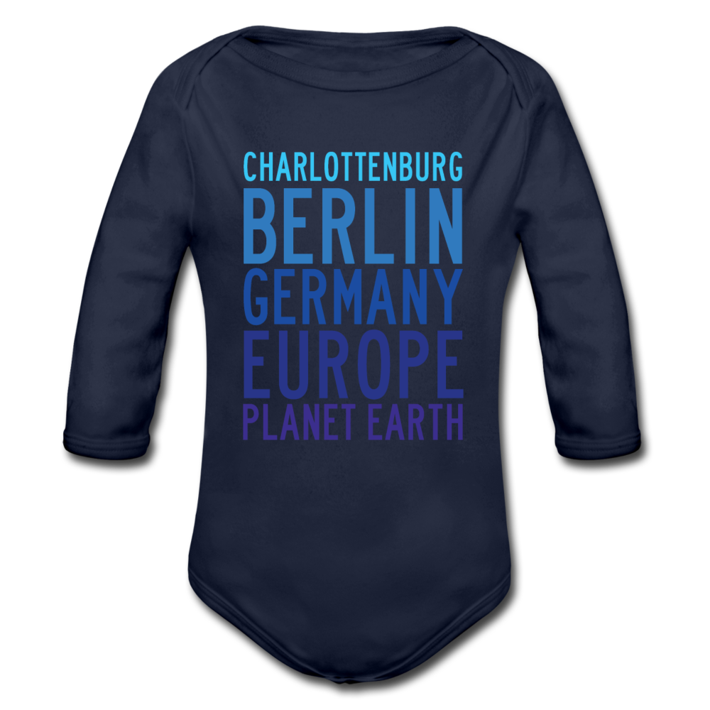 Charlottenburg - Earth - Bio-Langarmbody - Dunkelnavy