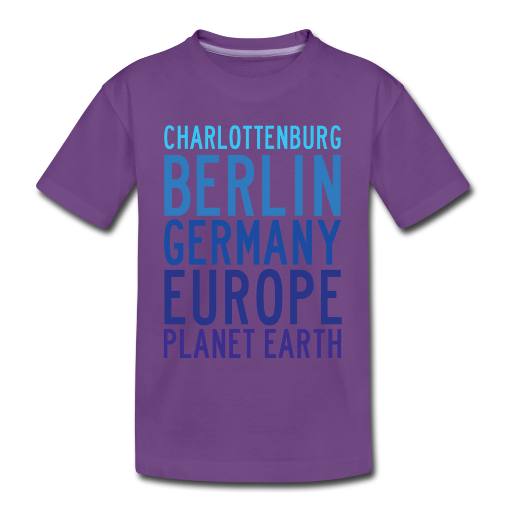 Charlottenburg - Earth - Teenager Premium T-Shirt - Lila