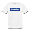 Spandau blau - Teenager Premium T-Shirt - Weiß