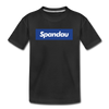 Spandau blau - Teenager Premium T-Shirt - Schwarz