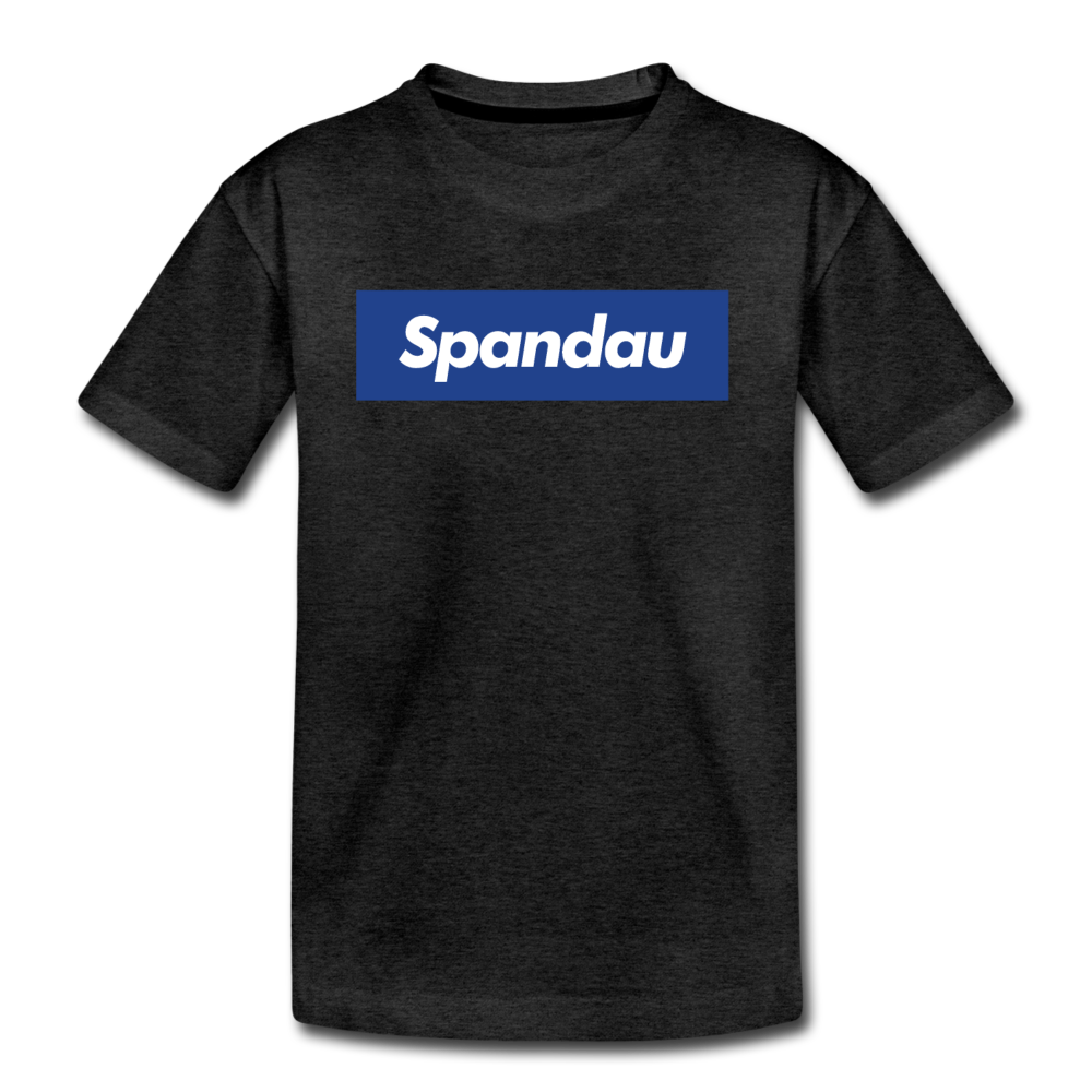 Spandau blau - Teenager Premium T-Shirt - Anthrazit