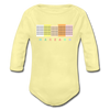 Marzahn - Bio-Langarmbody - Hellgelb