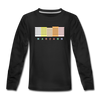 Marzahn - Teenager Langarmshirt - Schwarz