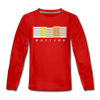 Marzahn - Kinder Langarmshirt - Rot