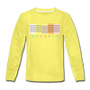 Marzahn - Kinder Langarmshirt - Gelb