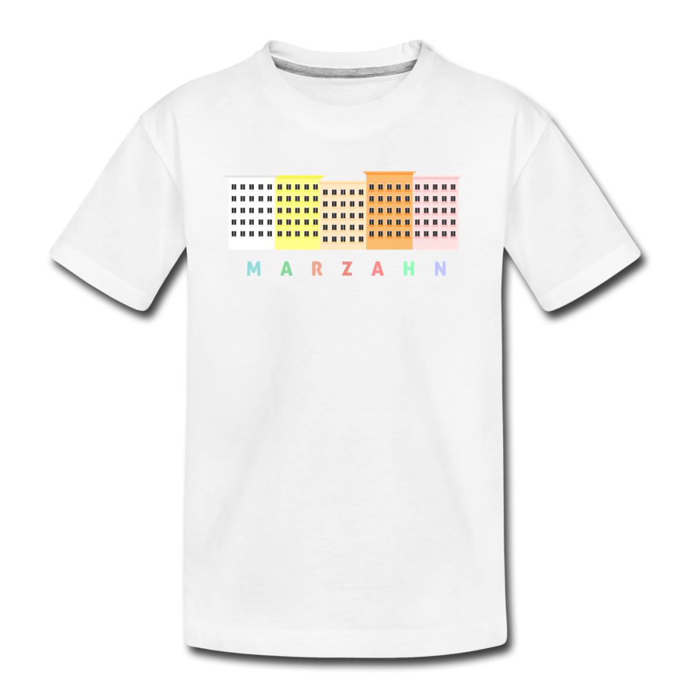Marzahn - Teenager Premium T-Shirt - Weiß