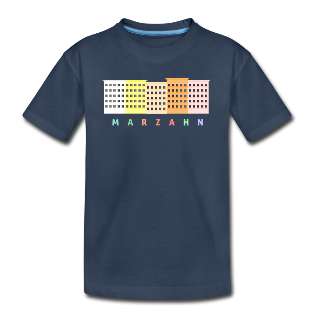 Marzahn - Teenager Premium T-Shirt - Navy