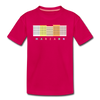 Marzahn - Teenager Premium T-Shirt - dunkles Pink