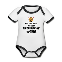 Keen Hunga - Baby Bio-Kurzarm-Kontrastbody