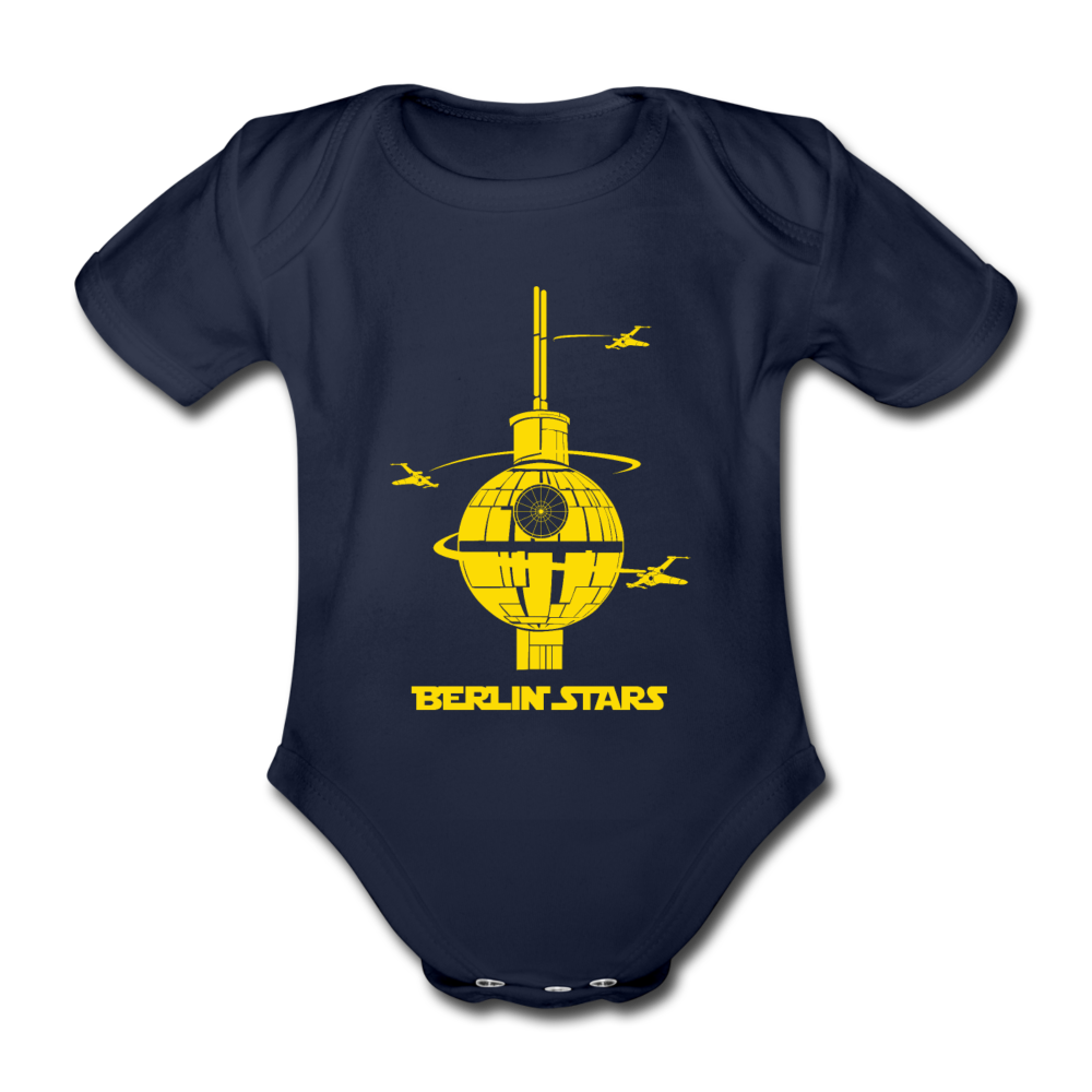 Berlin Stars - Bio-Kurzarmbody - Dunkelnavy