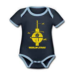 Berlin Stars - Baby Bio-Kurzarm-Kontrastbody