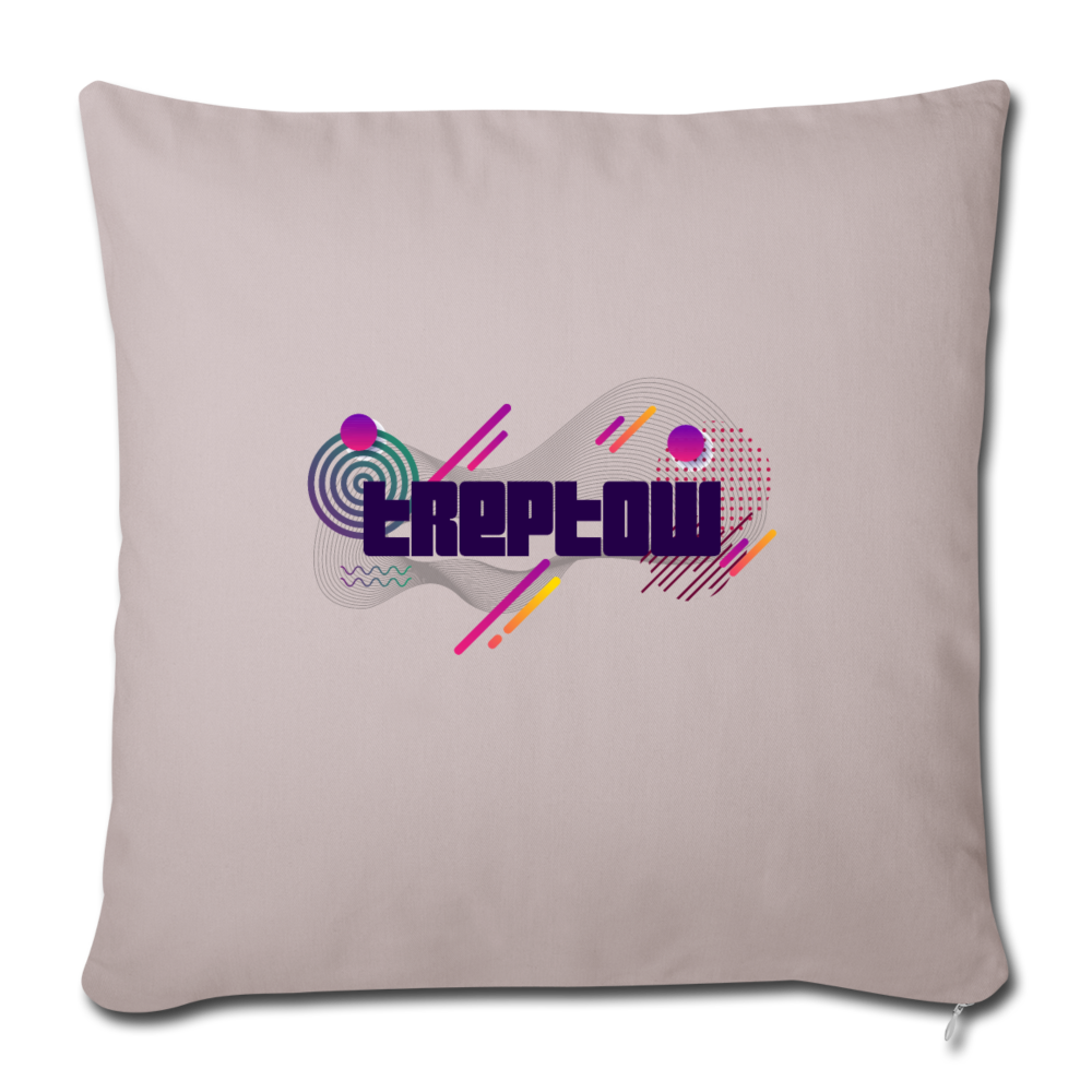 Treptow - Sofakissen mit Füllung (45 x 45 cm) - helles Taupe