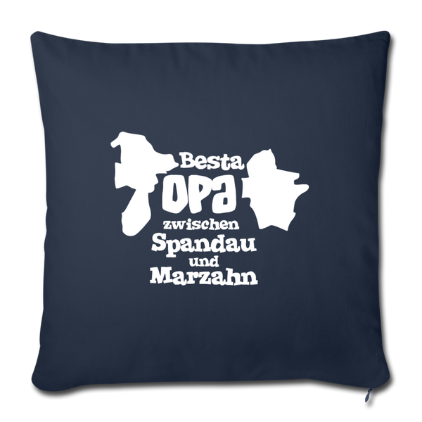 Besta Opa - Sofakissen mit Füllung (45 x 45 cm) - Navy