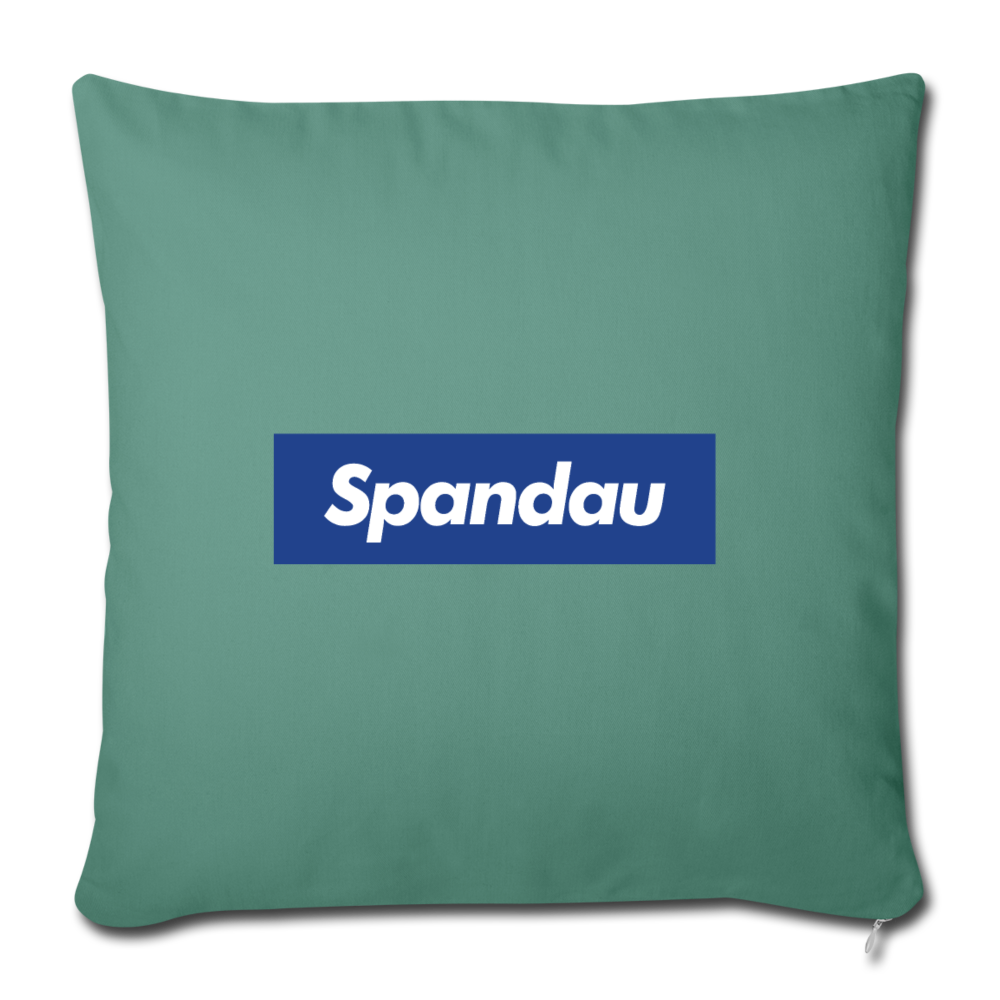 Spandau blau - Sofakissen mit Füllung (45 x 45 cm) - Tanngrün