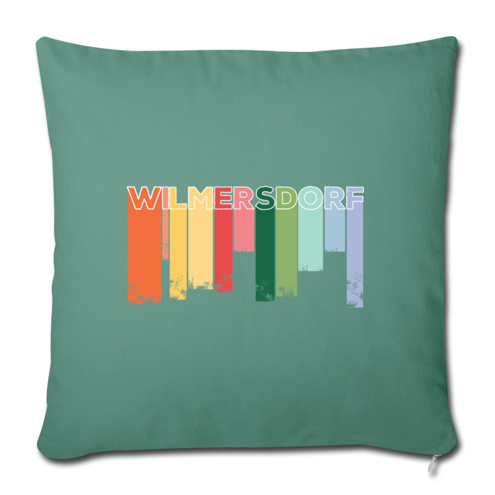 Wilmersdorf Regen - Sofakissen mit Füllung (45 x 45 cm) - Tanngrün