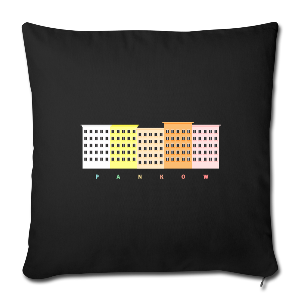 Wohnraum Pankow - Sofakissen mit Füllung (45 x 45 cm) - Schwarz