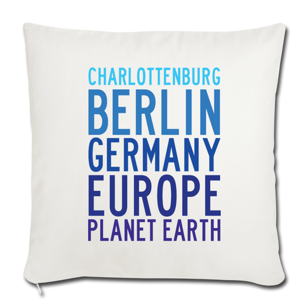 Charlottenburg - Earth - Sofakissen mit Füllung (45 x 45 cm) - Naturweiß