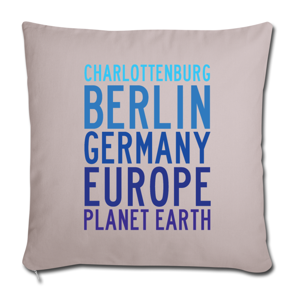 Charlottenburg - Earth - Sofakissen mit Füllung (45 x 45 cm) - helles Taupe