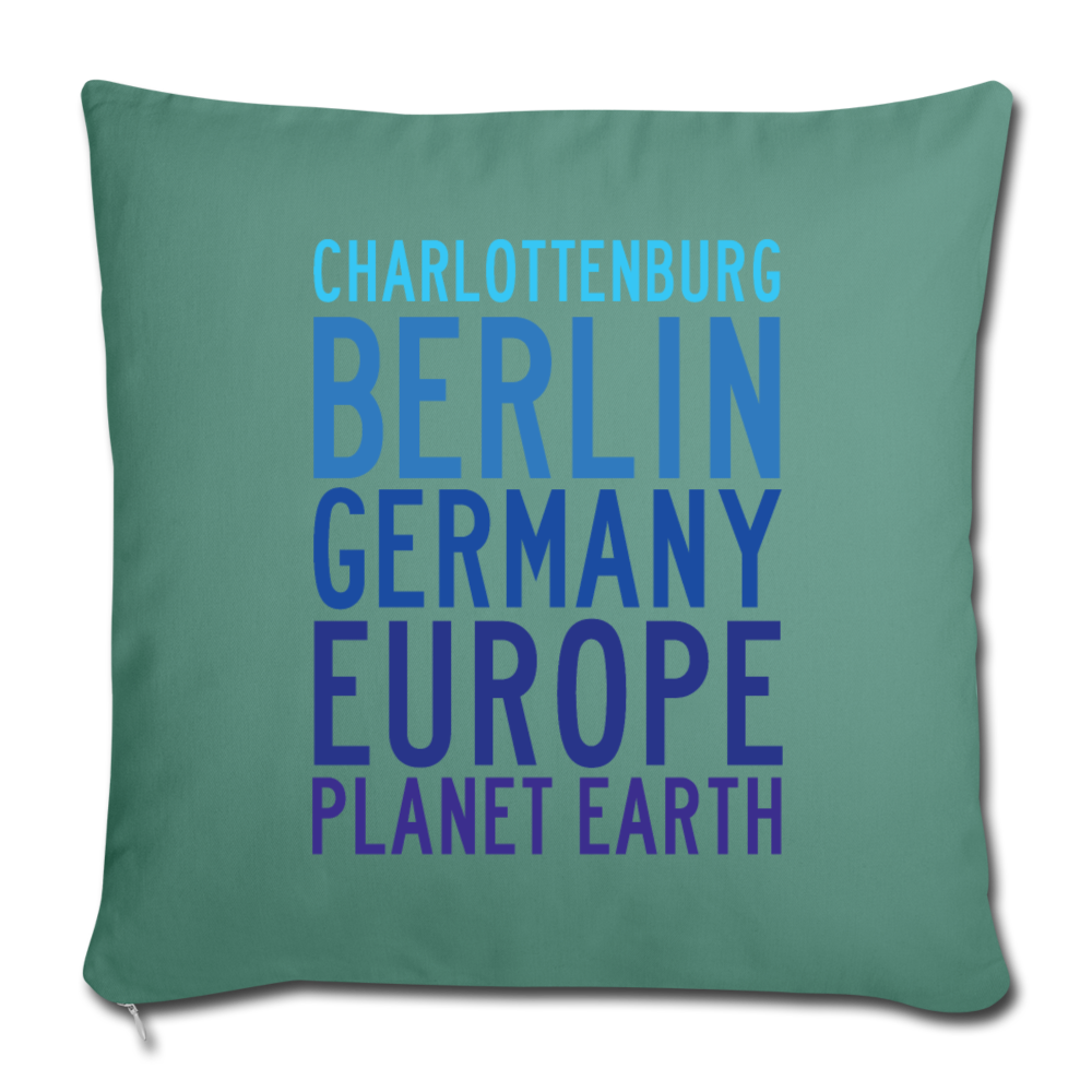 Charlottenburg - Earth - Sofakissen mit Füllung (45 x 45 cm) - Tanngrün