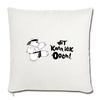 Dit kann ick ooch! - Sofakissen mit Füllung (45 x 45 cm) - Naturweiß