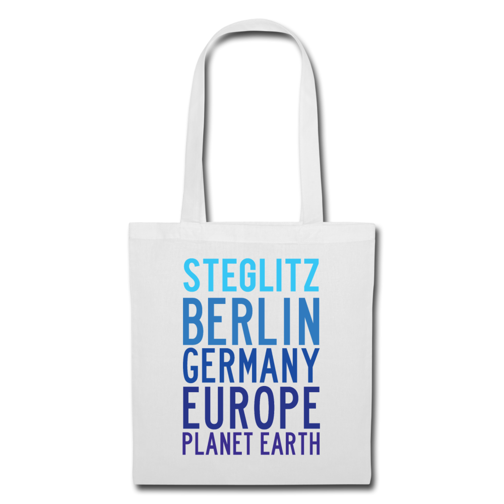Steglitz Planet Earth - Stoffbeutel - white