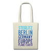Steglitz Planet Earth - Stoffbeutel - nature