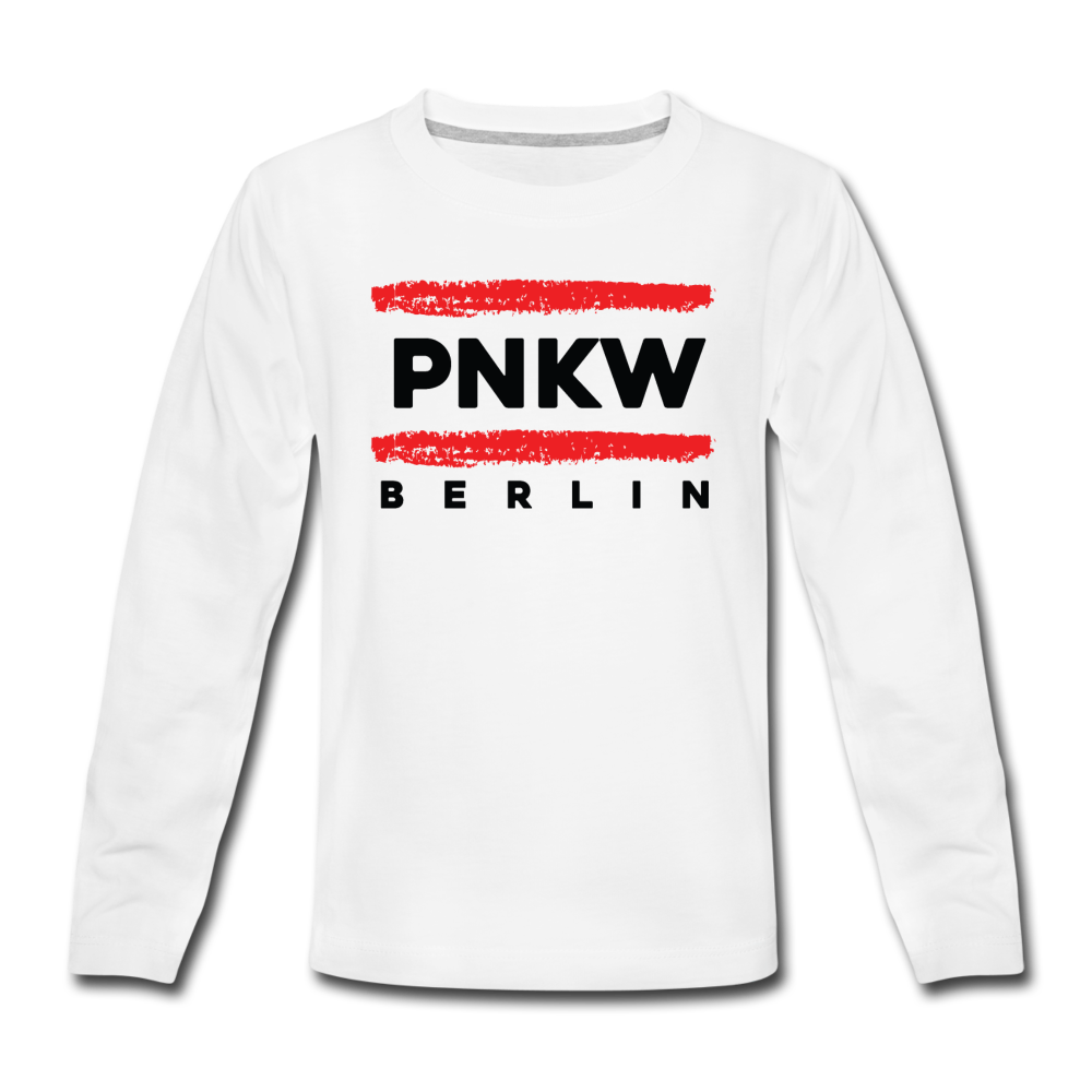 PNKW - Teenager Langarmshirt - white