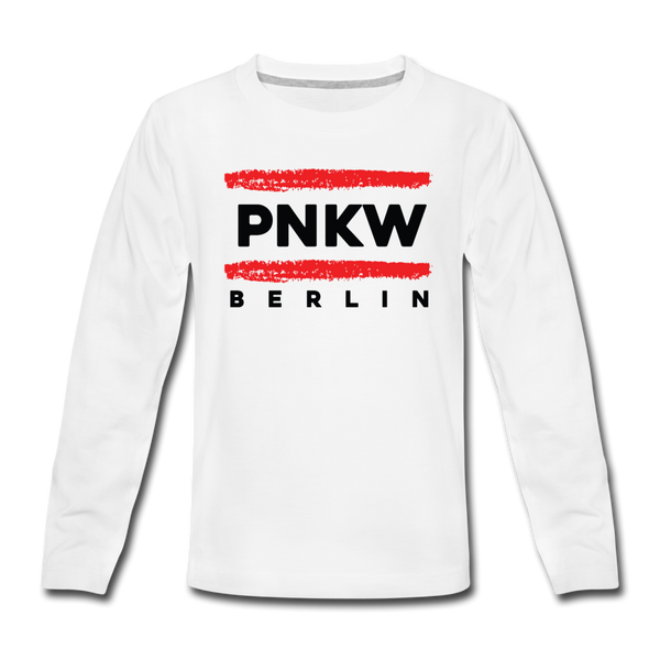 PNKW - Teenager Langarmshirt - white