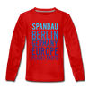 Spandau Planet Earth - Kinder Langarmshirt - red