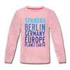 Spandau Planet Earth - Kinder Langarmshirt - rose shadow