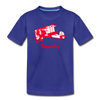 Tempelhof Flugzeug rot - Kinder Premium T-Shirt - royal blue