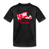 Tempelhof Flugzeug rot - Kinder Premium T-Shirt - charcoal grey