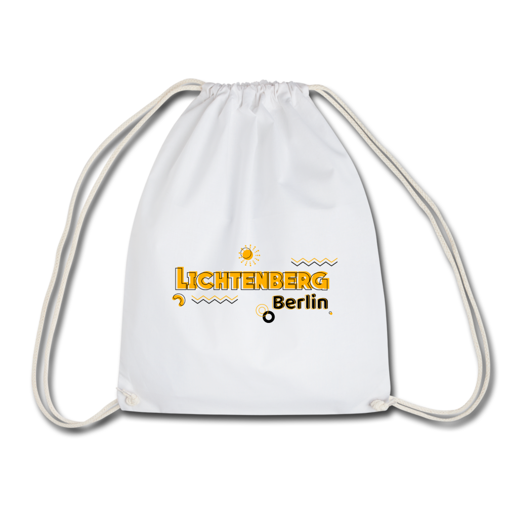 Lichtenberg - Turnbeutel - white