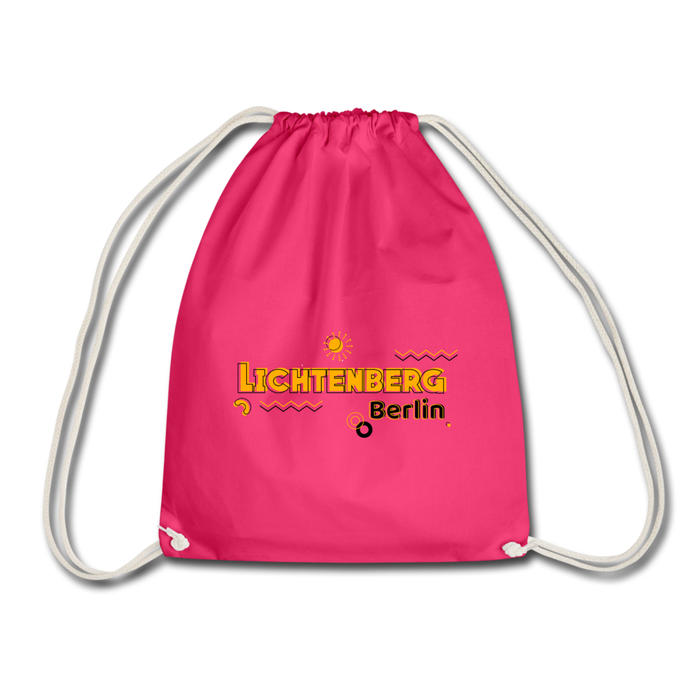 Lichtenberg - Turnbeutel - fuchsia