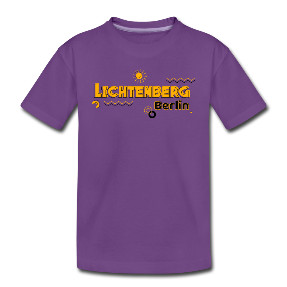 Lichtenberg - Teenager Premium T-Shirt - purple