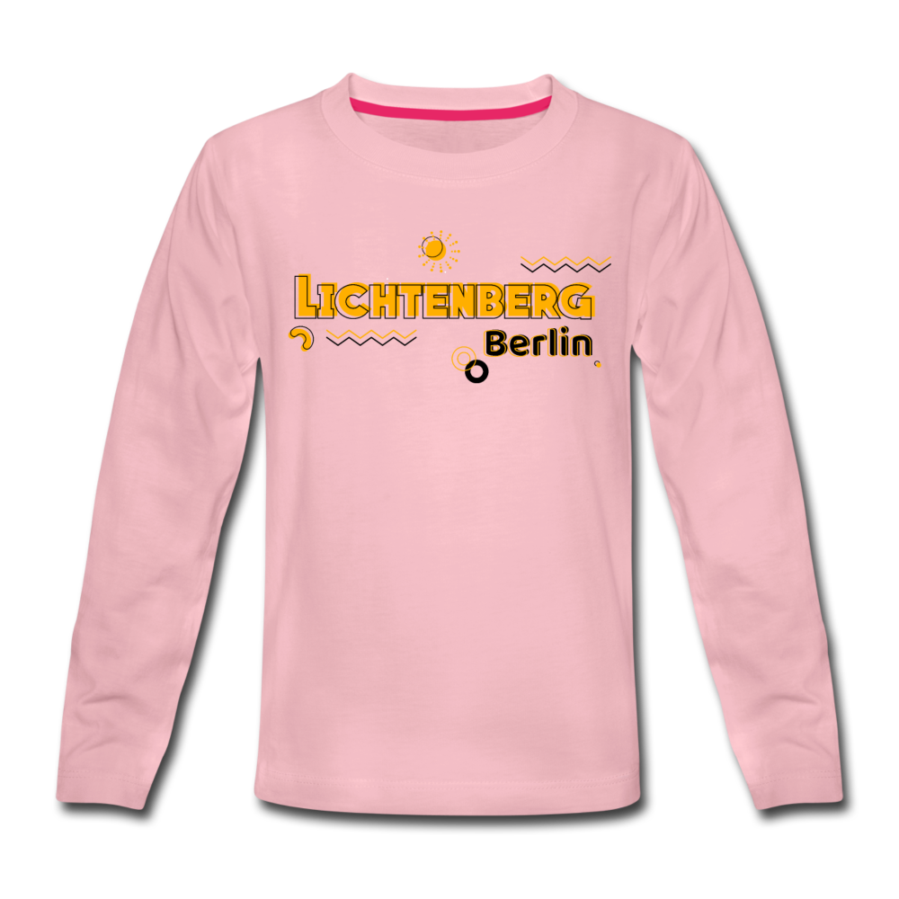 Lichtenberg - Kinder Langarmshirt - rose shadow